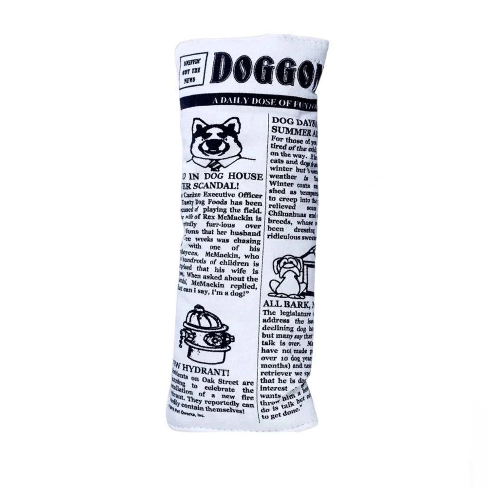 Newspaper Dog Toy